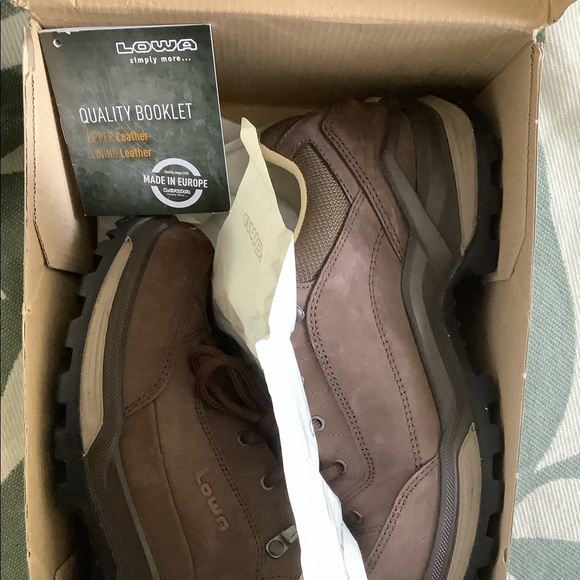Lowa Other - Lowa Renegade Mens Lo LL Leather Hiking shoes, Size8, Brown, Made in Slovakia